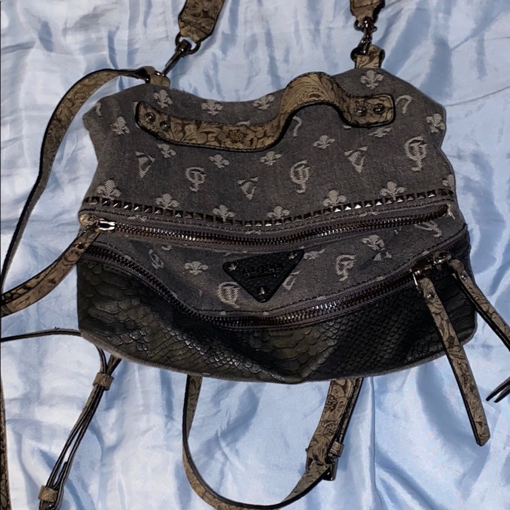 Guess snakeskin bag
